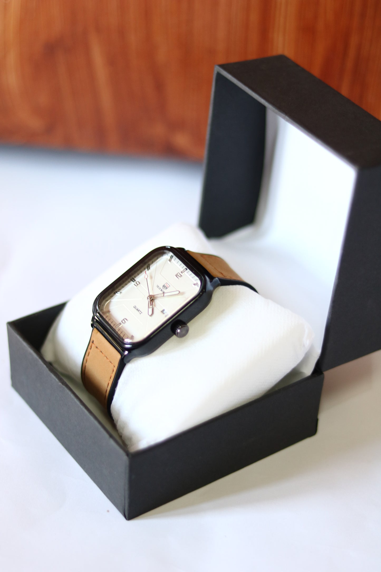 Trueworth Slim Square Watch